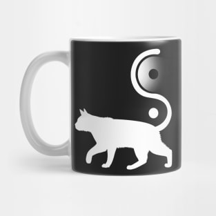 Ying Yang Cat Mug